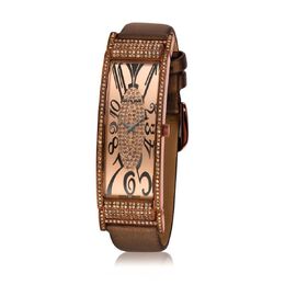 Le Vian Deco Estate Quartz Diamond Gold Dial Ladies Watch lv204brdi