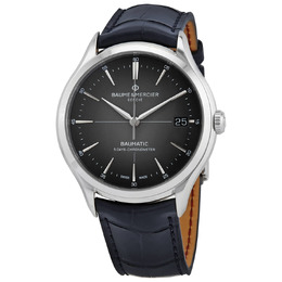 Baume & Mercier Clifton Automatic Grey Dial Mens Watch 10550