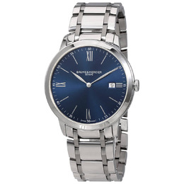 Baume & Mercier Classima Blue Dial Mens Watch moa10382