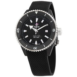 Rado Captain Cook Automatic Black Dial Mens Watch r32129158