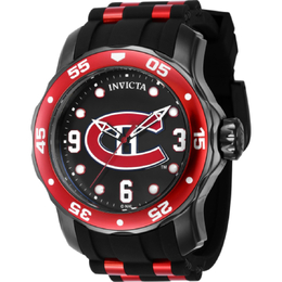 Invicta NHL Montreal Canadiens Quartz Black Dial Mens Watch 42662