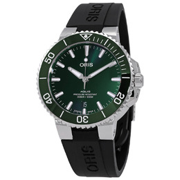 Oris Aquis Automatic Green Dial Mens Watch 017337766415707