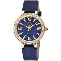Gevril Genoa Diamond Mother of Pearl Dial Ladies Watch 12536s