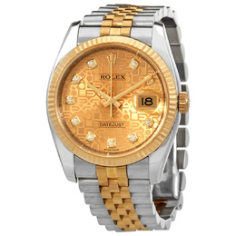 Pre-Owned Rolex Chronometer | Oyster Perpetual Mens Watch with Diamond Dial