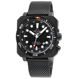 Gevril XO Submarine Automatic Black Dial Mens Watch 4546b
