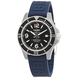 Breitling Superocean 42 Automatic Black Dial Mens Watch a17366021b1s1bl
