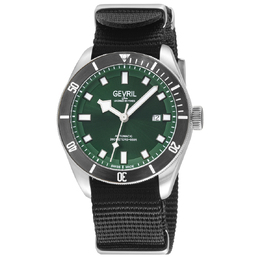 Gevril Yorkville Automatic Green Dial Mens Watch 48606n