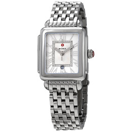 Michele Deco Quartz White Dial Ladies Watch mww06g000012