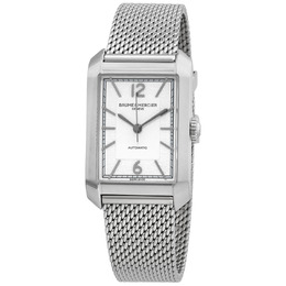 Baume & Mercier Hampton Automatic Silver Dial Mens Watch m0a10672