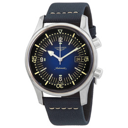 Longines Legend Diver Automatic Blue Lacquered Dial Mens Watch l3.774.4.90.2