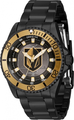 Invicta NHL Vegas Golden Knights Quartz Black Dial Ladies Watch 42209