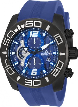 Invicta Pro Diver Chronograph Blue Dial Mens Watch Model 22812