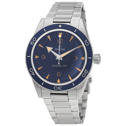 Omega Seamaster Automatic Chronometer Blue Dial Mens Watch 234.30.41.21.03.001