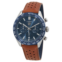 Tag Heuer Carrera Chronograph Automatic Blue Dial Mens Watch cbn2a1a.fc6537