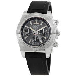 Breitling Chronomat 44 Chronograph Automatic Grey Dial Mens Watch, Model: AB011011/F546.131S.A20S.1