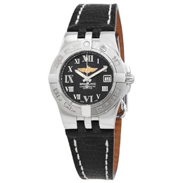 Breitling Galactic 30 Quartz Black Dial Ladies Watch a71340l2/b950.168z.a14d.1