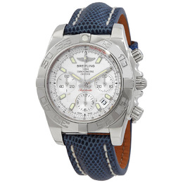 Breitling Chronomat 41 Chronograph Automatic Silver Dial Mens Watch ab014012/g711.143z.a18ba.1