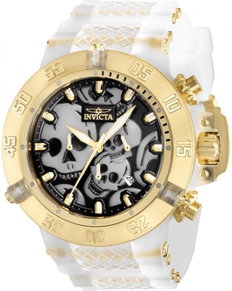 Invicta Subaqua Zager Exclusive Chronograph Skull Mens Watch, Art. No. 37328