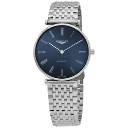 Longines La Grande Automatic Blue Dial Mens Watch l4.918.4.94.6