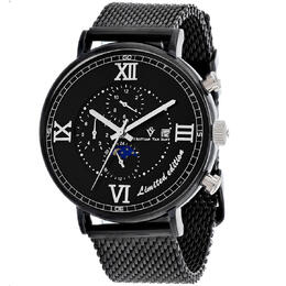 Christian Van Sant Somptueuse LTD Chronograph Automatic Black Dial Mens Watch CV1159
