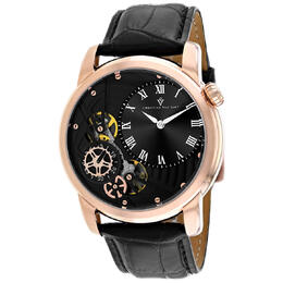 Christian Van Sant Sprocket Auto-Quartz Black Dial Mens Watch CV1547