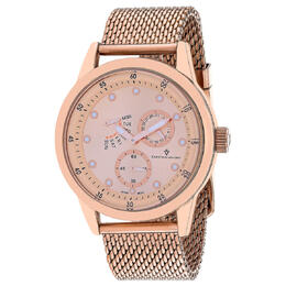 Christian Van Sant Rio Quartz Rose Gold Dial Mens Watch cv8719