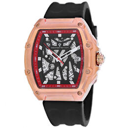 Christian Van Sant Odyssey Automatic Black Dial Mens Watch cv6194b