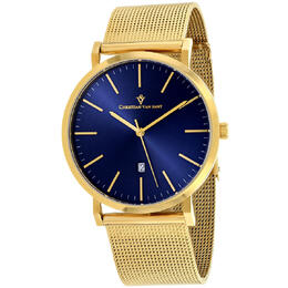 Christian Van Sant Paradigm Quartz Blue Dial Mens Watch cv4324