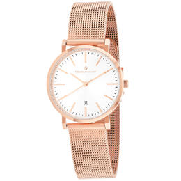 Christian Van Sant Paradigm Quartz Silver Dial Ladies Watch CV4222