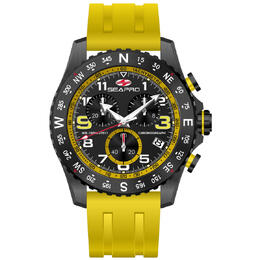 Seapro Gallantry Black Dial Mens Watch sp9737