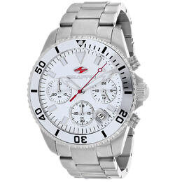 Seapro Scuba 200 Chrono Silver-tone Dial Mens Watch SP4350