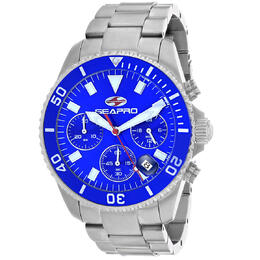 Seapro Scuba 200 Chrono Blue Dial Mens Watch SP4352