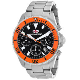 Seapro Scuba 200 Chrono Black Dial Mens Watch SP4353