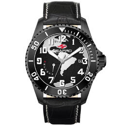 Seapro Voyager Black Dial Mens Watch sp2743