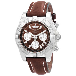 Breitling Chronomat 41 Chronograph Automatic Brown Dial Mens Watch ab014012/q583.431x.a18ba.1