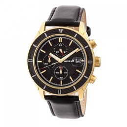 Breed Maverick Chronograph Black Dial Mens Watch 7506