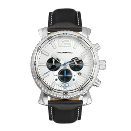 Morphic M89 Series Quartz White Dial Mens Watch mph8901
