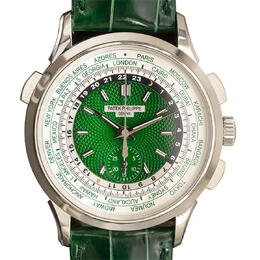 Patek Philippe Complications World Time Automatic Green Dial Mens Watch 5930p-001