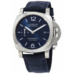 Panerai Luminor Automatic Blue Dial Mens Watch pam01370