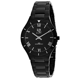 RB0410 Black Stainless Steel Ladies' Watch with Quartz Movement