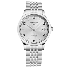 Longines Record Automatic Silver Dial Watch L28204766 l2.820.4.76.6