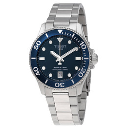Tissot Seastar 1000 Quartz Blue Dial Ladies Watch T1202101104100 t120.210.11.041.00