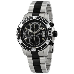 Invicta Pro Diver Chronograph 22416 Black Dial Men's Watch