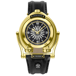 Gevril Triton Black Dial Mens Watch 3408