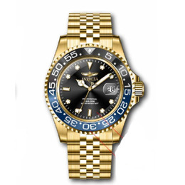 Invicta Pro Diver Quartz Black Dial Batman Bezel Mens Watch 36043