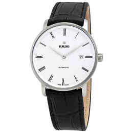 Rado DiaMaster Thinline Automatic White Dial Mens Watch r14067036