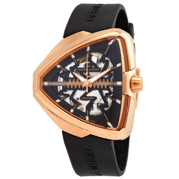 HAMILTON VENTURA AUTOMATIC BLACK DIAL MEN'S WATCH H24525331