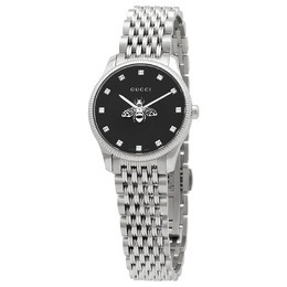Gucci Quartz Black Dial Ladies Watch ya1265020