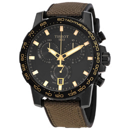 Tissot Supersport Chronograph Quartz Black Dial Mens Watch t1256173705101