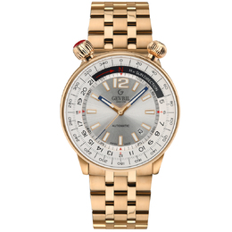 Gevril Wallabout Automatic Silver Dial Mens Watch 48564